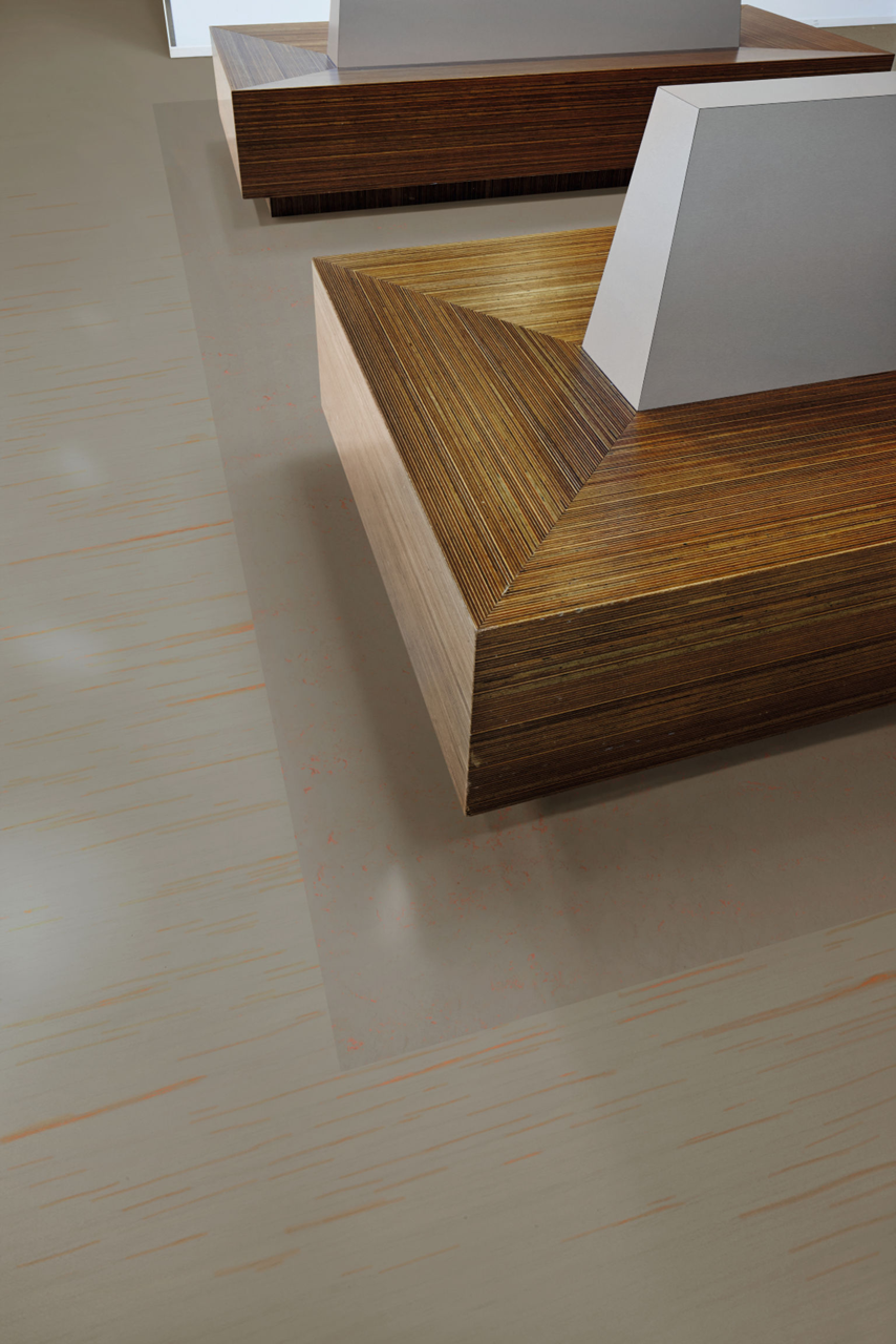 Het lijnenspel van de nieuwe Marmoleum Striato collectie die de iF design Award won Het lijnenspel van de nieuwe Marmoleum Striato collectie die de iF design Award won