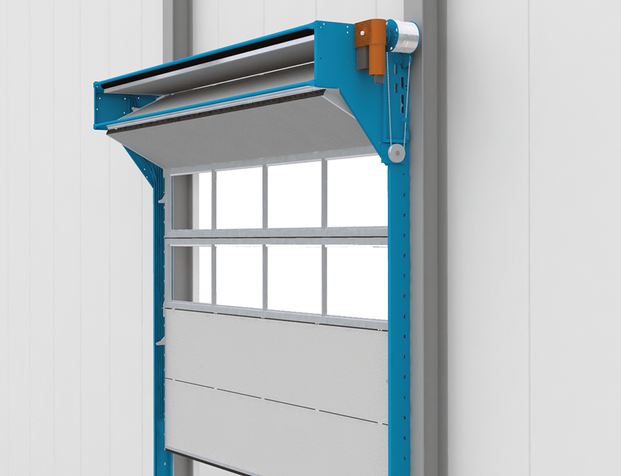 Compact bedrijfsdeur is onderhoudsvrij Compact bedrijfsdeur is onderhoudsvrij