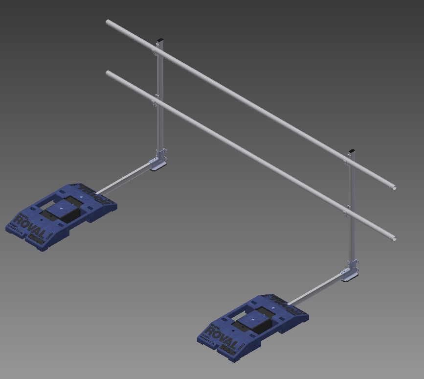 Roval-RoofGuard dakrandbeveiliging van Roval Aluminium
