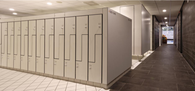 Lockers, garderobekasten en vakkenkasten type HerboLock Solid