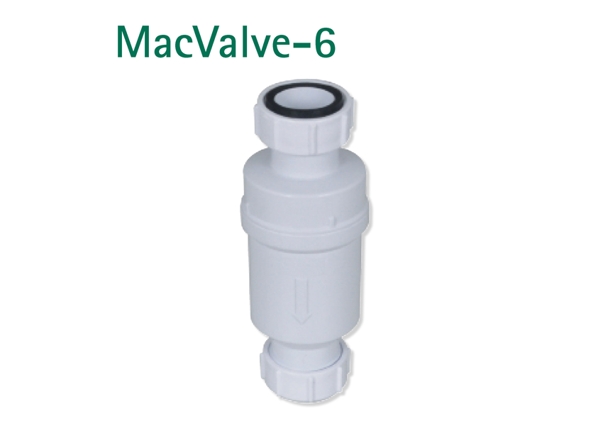 Sifon zonder waterslot McAlpine MacValve 6