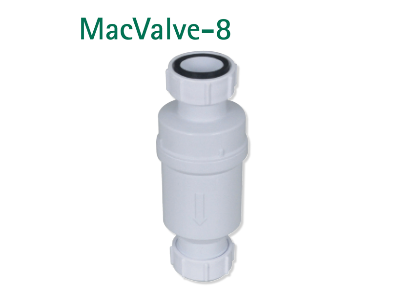 Sifon zonder waterslot McAlpine MacValve 8