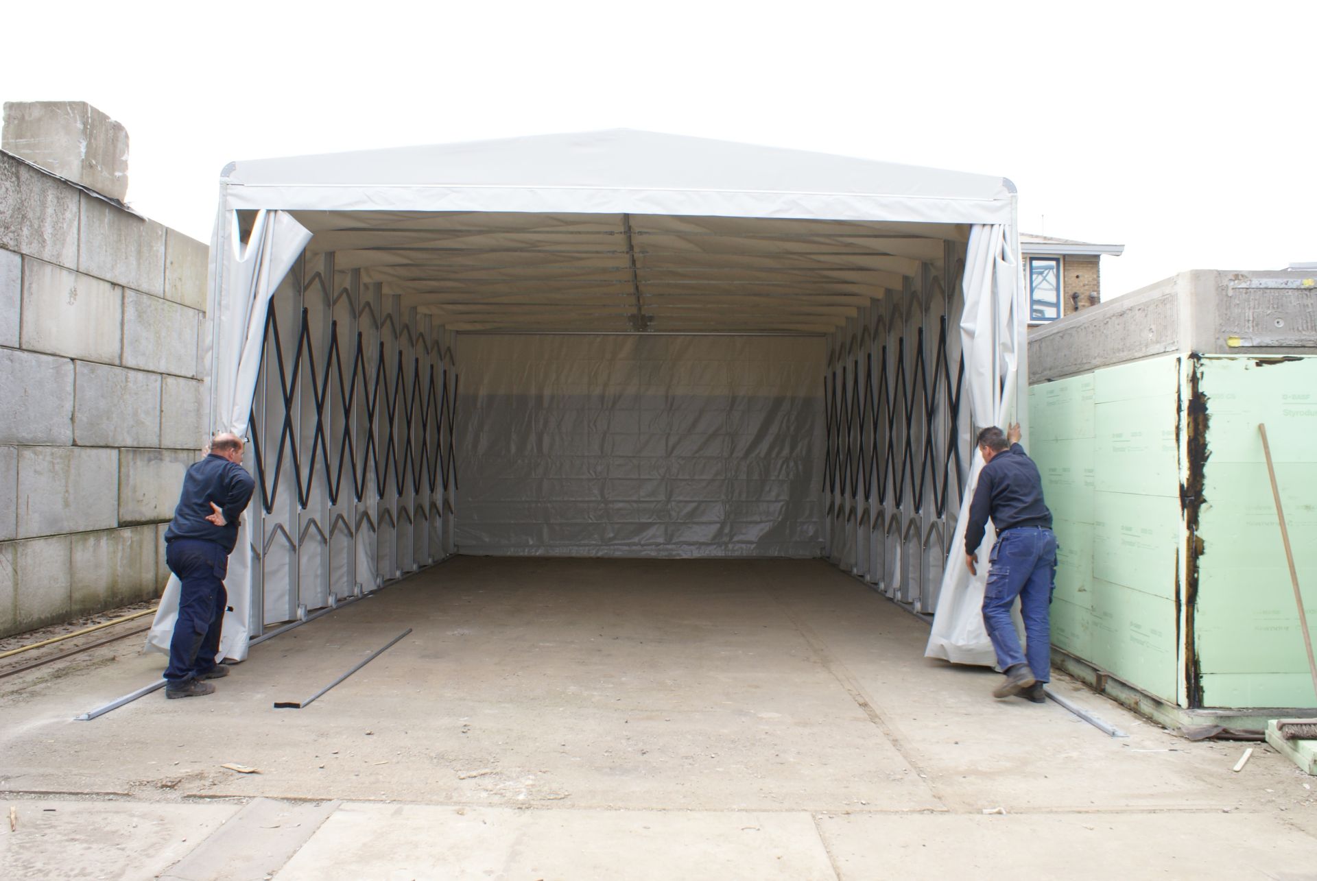 VLP levert inschuifbare harmonicatunnels voor driedimensionale afsluiting