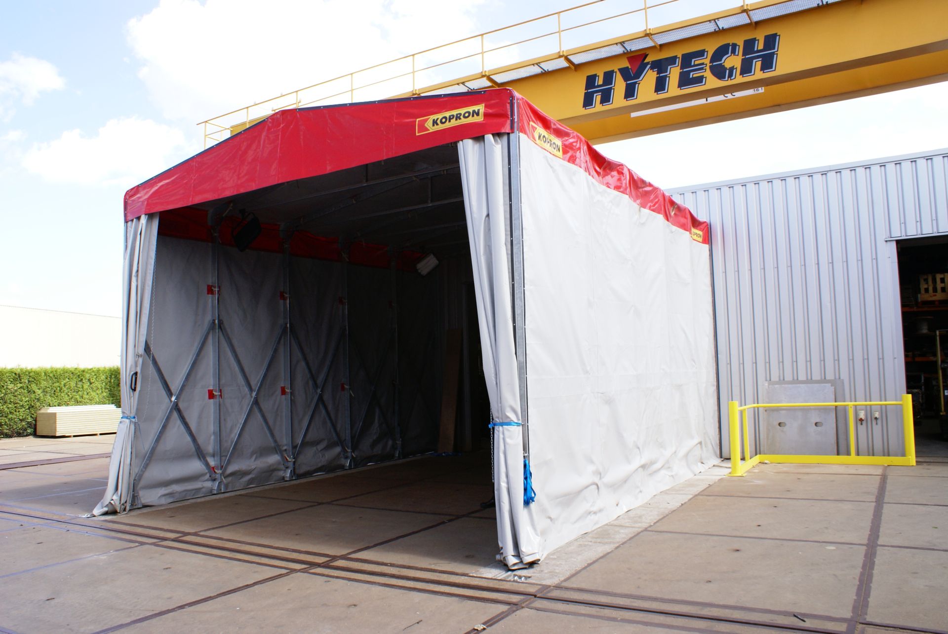 VLP levert inschuifbare harmonicatunnels voor driedimensionale afsluiting