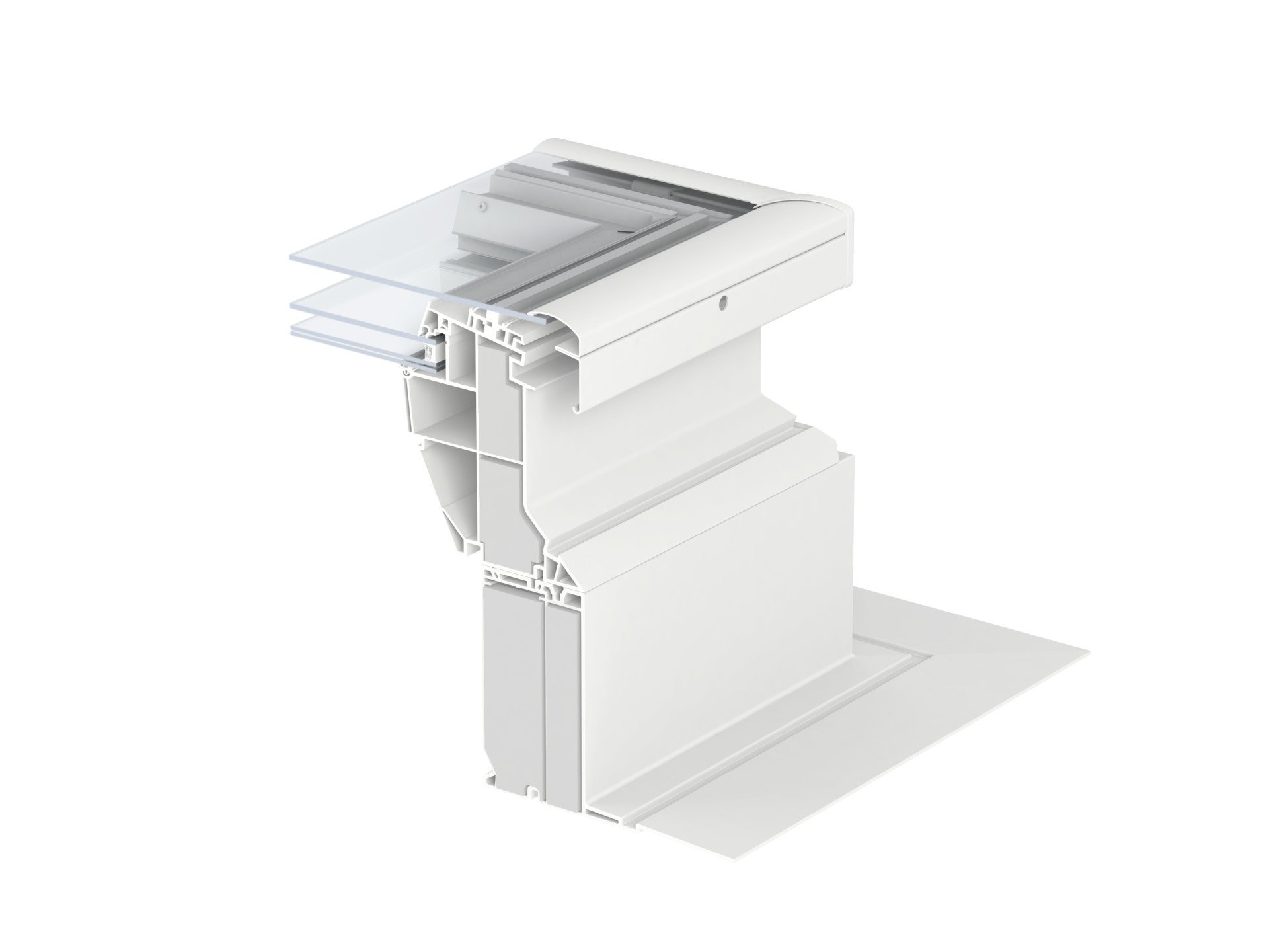 Nieuwe VELUX vlak glas oplossing voor platte daken Nieuwe VELUX vlak glas oplossing voor platte daken
