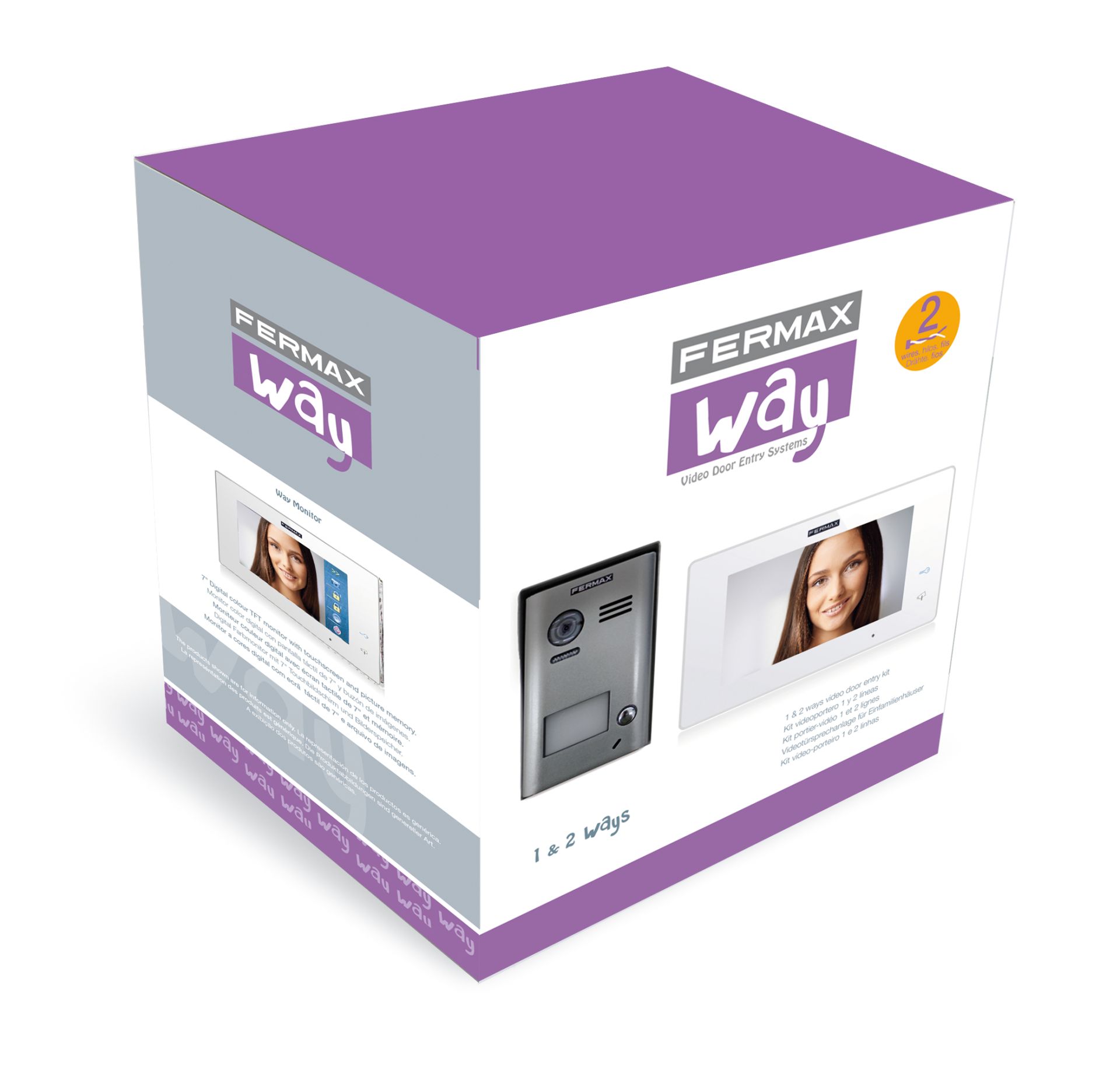 Weet wie er voor je deur staat ’s avonds met intercom Way Kit Weet wie er voor je deur staat ’s avonds met intercom Way Kit
