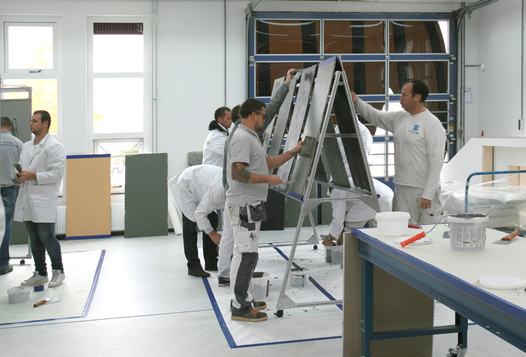 Een nieuw seizoen in de Caparol Academy Een nieuw seizoen in de Caparol Academy