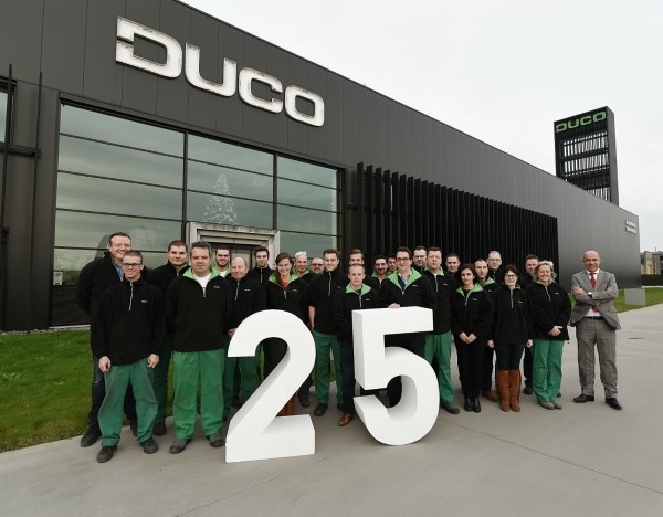 Duco viert 25-jarig bestaan met 25 nieuwe werknemers