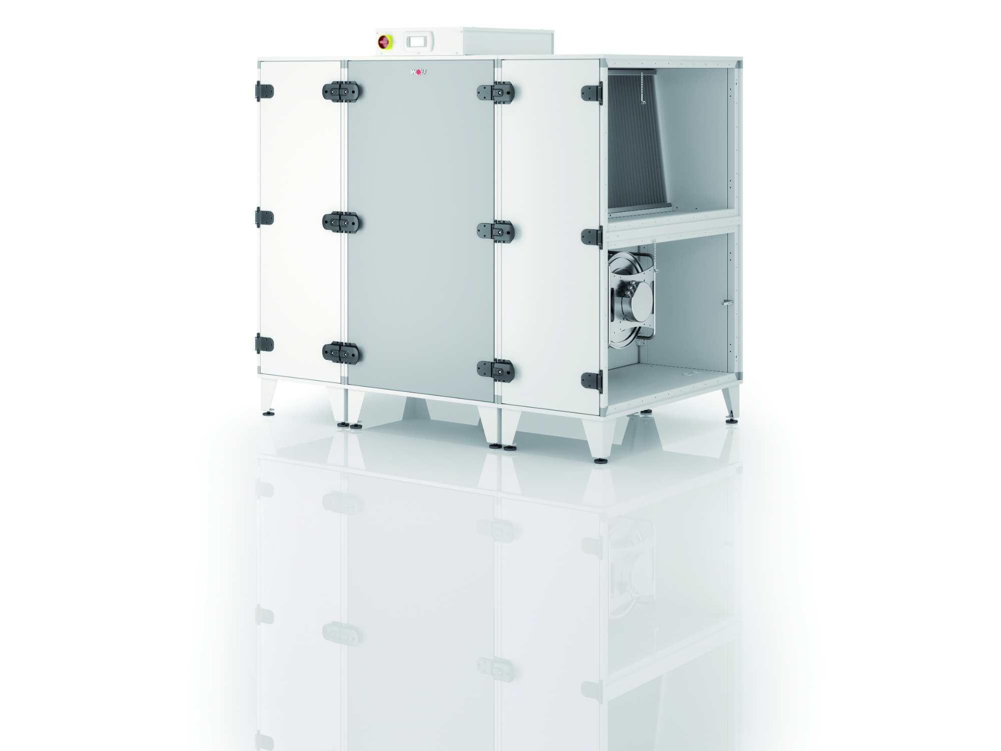 WOLF Energiesystemen introduceert HR-WTW unit CRL 3500 WOLF Energiesystemen introduceert HR-WTW unit CRL 3500
