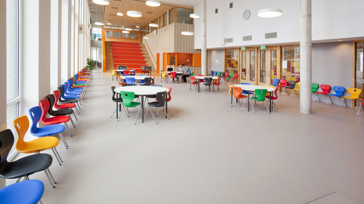Nieuwe school kleurt Leidse Houtkwartier Nieuwe school kleurt Leidse Houtkwartier