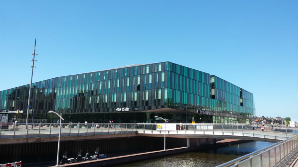 Nieuwe stadskantoor Delft, bijnaam: De Glasbak