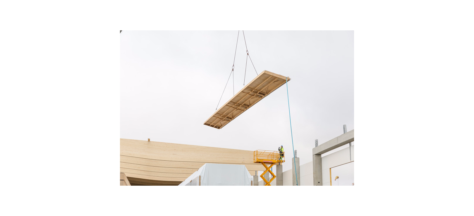 Prefab Kerto LVL-elementen in samenwerking met Dupac Prefab Kerto LVL-elementen in samenwerking met Dupac