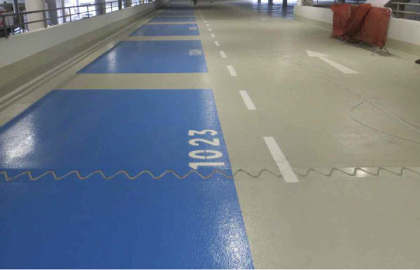 High-tech vloer dilatatieprofielen voor parkeergarages