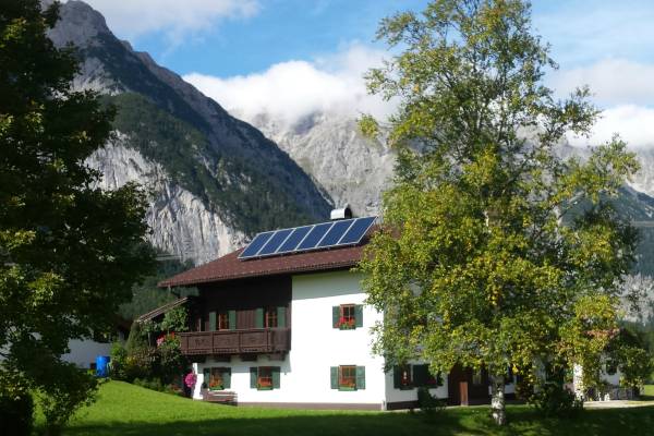 Zonnepanelen zijn overal, ook in Tirol, Oostenrijk