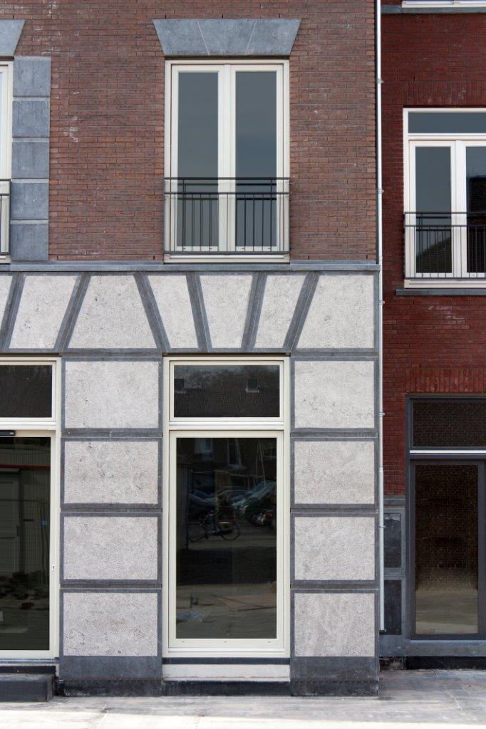 De constructieve kracht van beton en de stijlvolle uitstraling van natuursteen