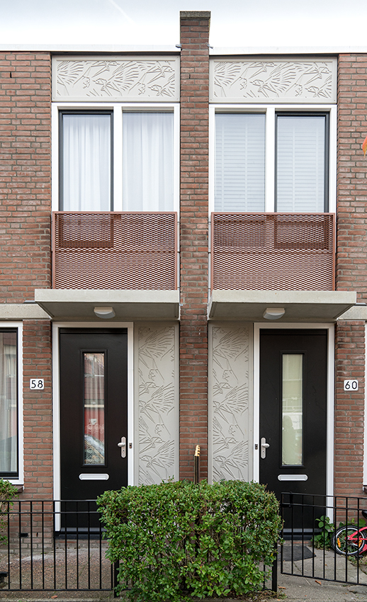 Holonite maatwerk gevelpanelen Naaldwijksestraat, Den Haag