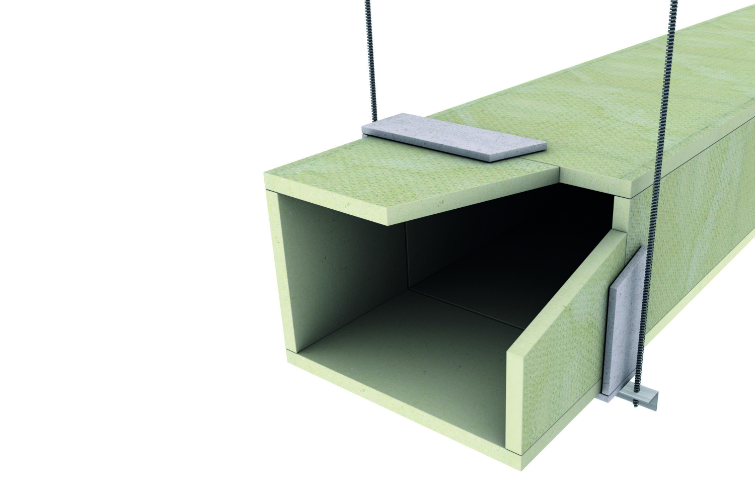 Praktijkvoorbeeld 1 - Brandwerende ventilatie- en rookafvoerkanalen Praktijkvoorbeeld 1 - Brandwerende ventilatie- en rookafvoerkanalen