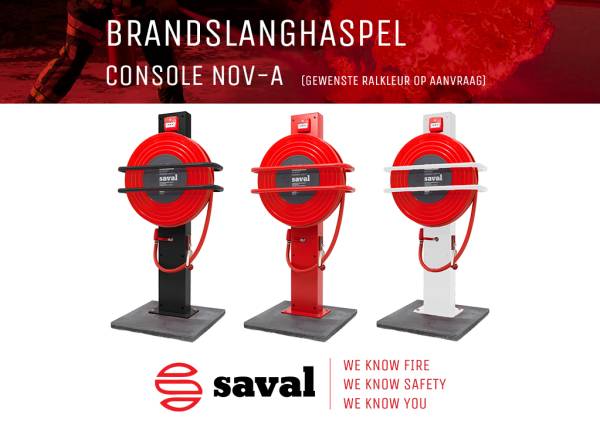 Console NOV-A brandslanghaspel Saval