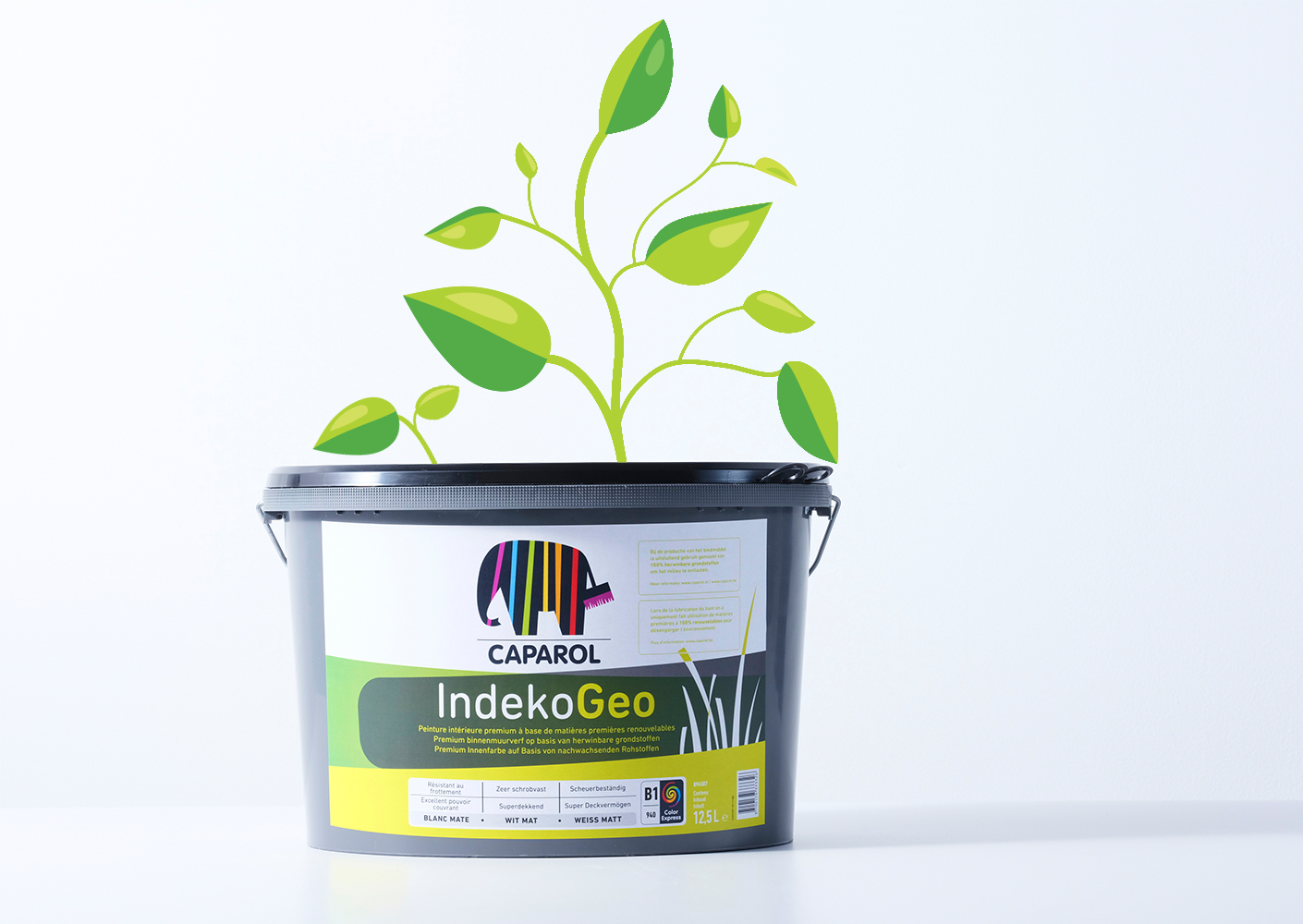 Topkwaliteit muurverf nu 100% biobased Topkwaliteit muurverf nu 100% biobased