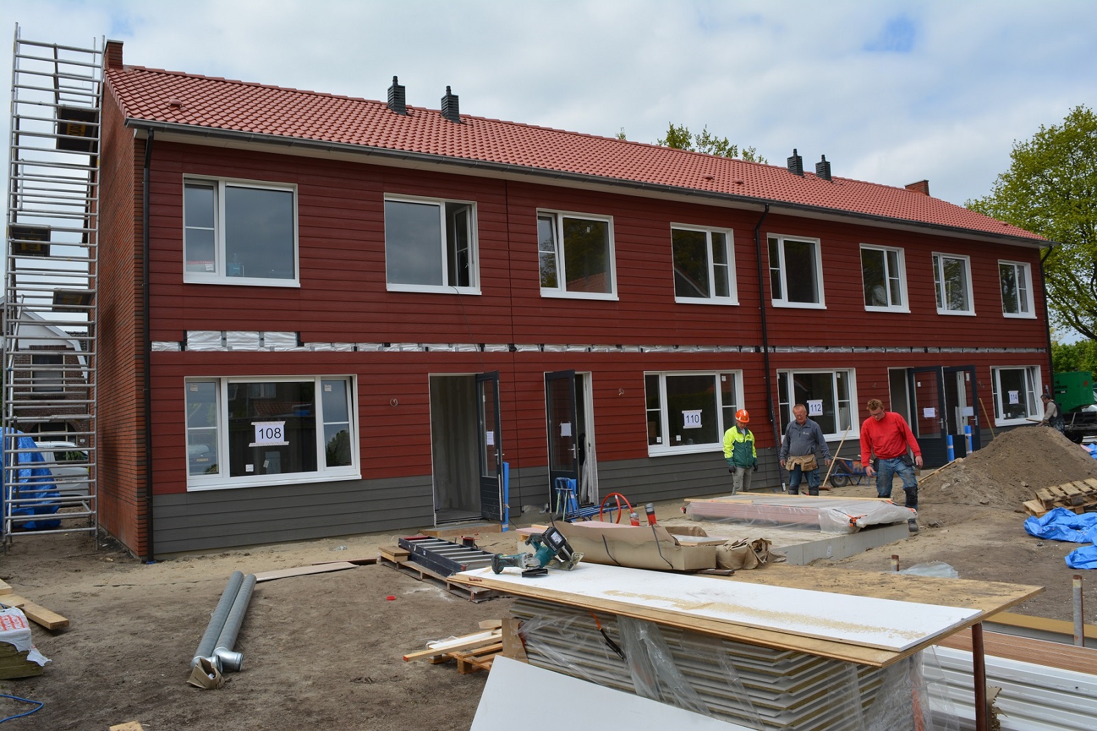 Renovatieproject in 4 weken sleutelklaar met prefab metal-stud-wanden