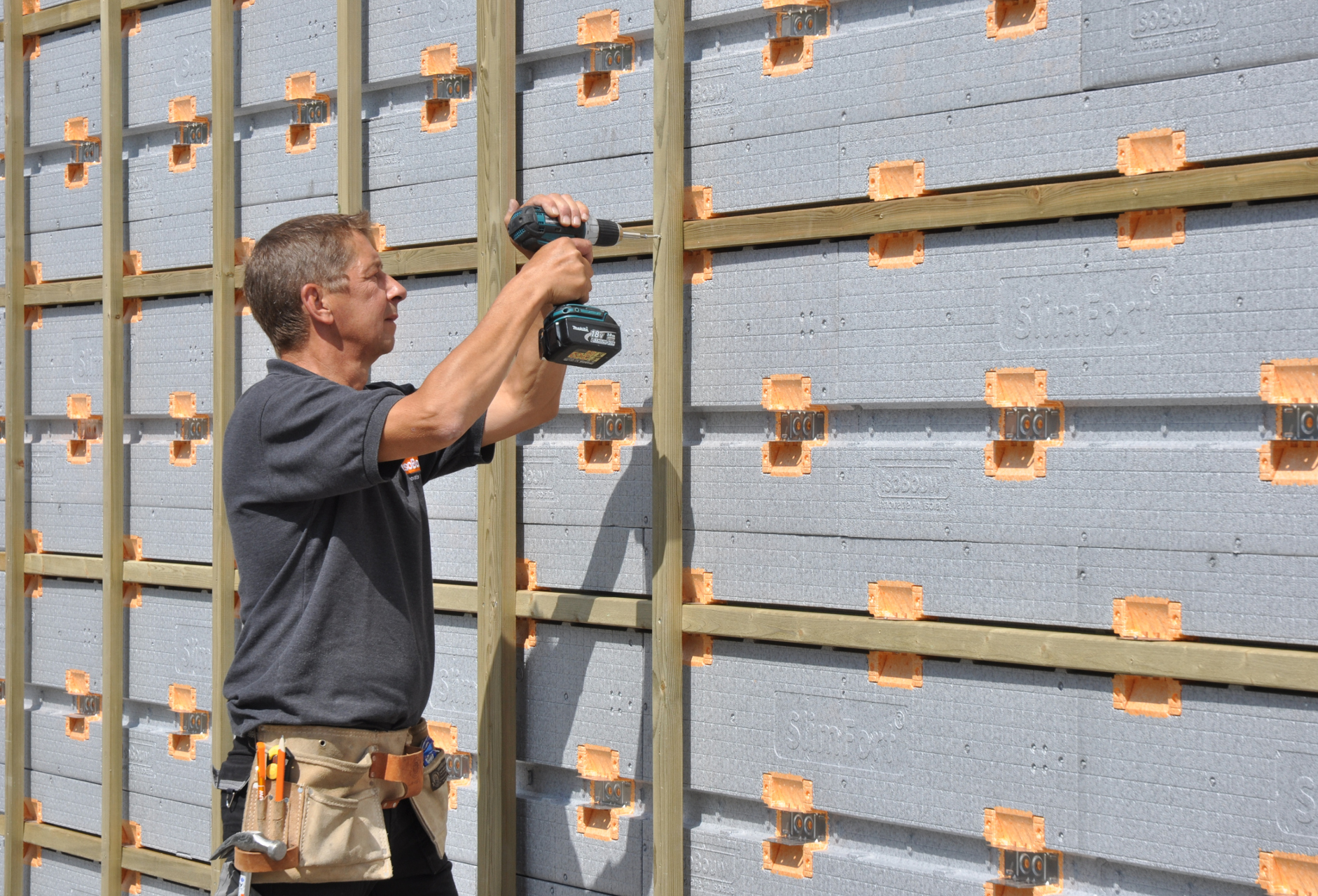 SlimFort, duurzame gevelisolatie voor droge gevelbekleding