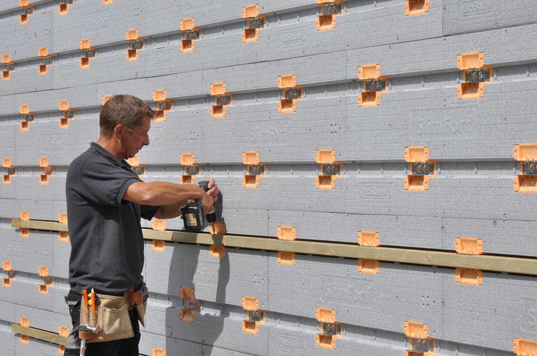 SlimFort, duurzame gevelisolatie voor droge gevelbekleding