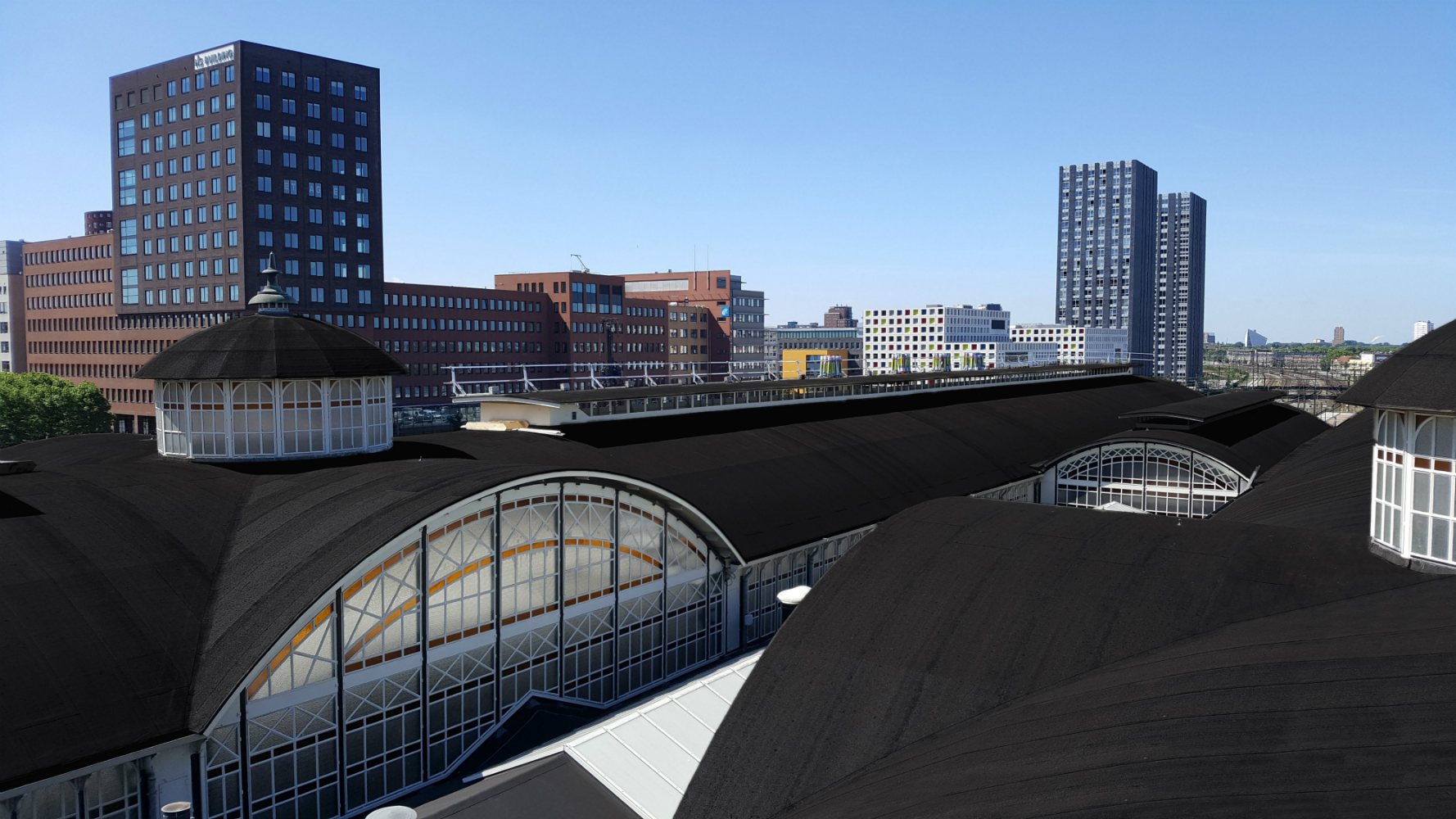 Station Hollands Spoor, Den Haag, EPDM dakbedekking CCM Station Hollands Spoor, Den Haag, EPDM dakbedekking CCM