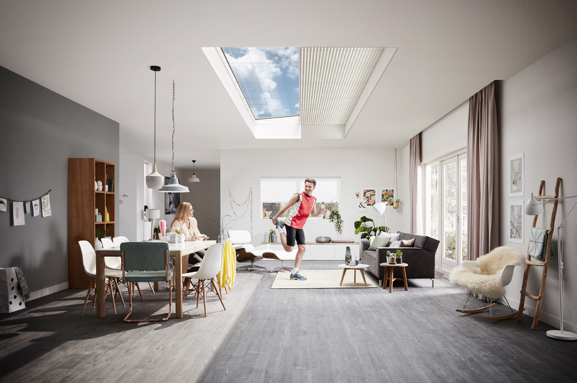 Luxlight Illumy Energy - groot en elegant platdakraam Luxlight Illumy Energy - groot en elegant platdakraam