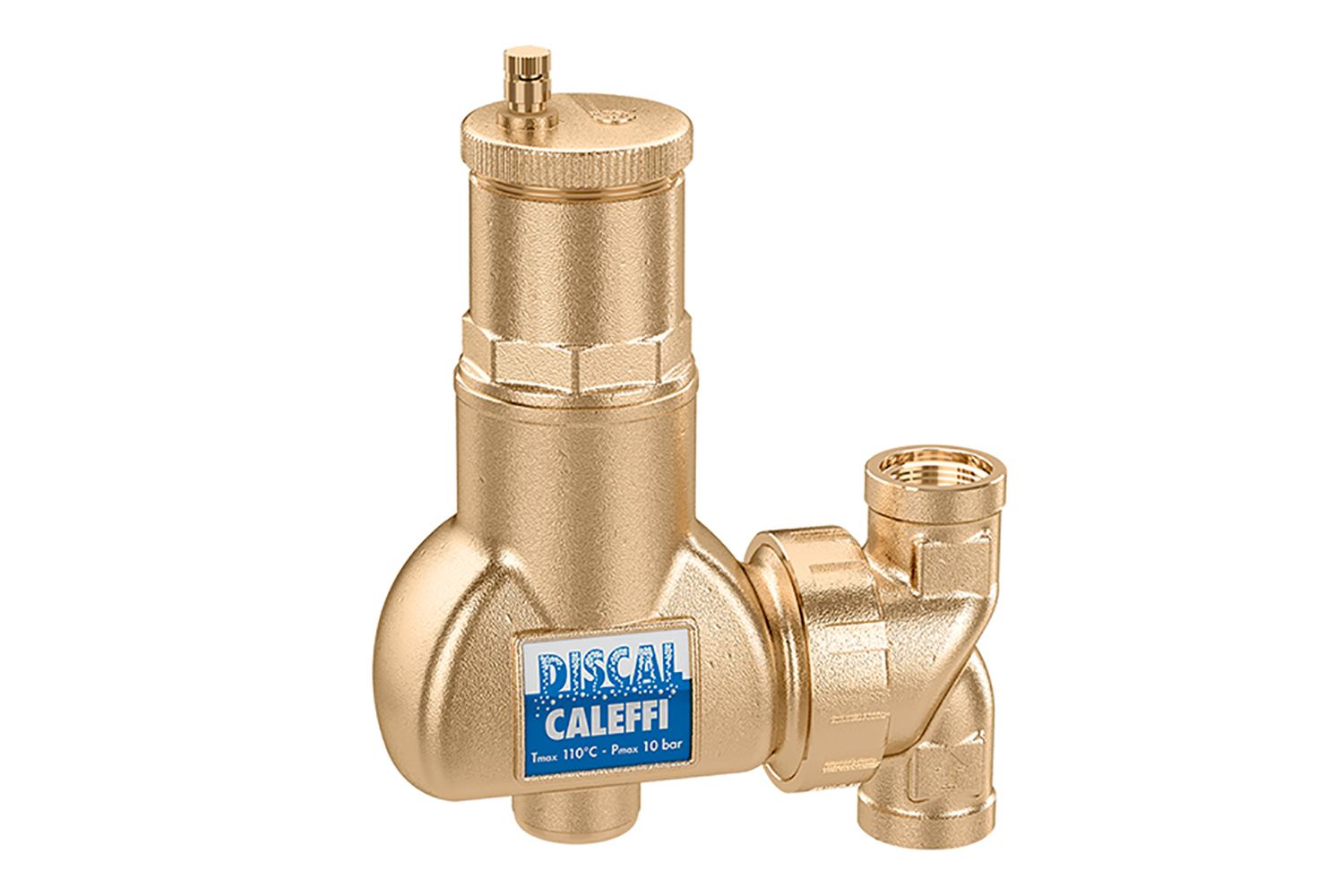 Caleffi luchtafscheider DISCAL® Caleffi luchtafscheider DISCAL®