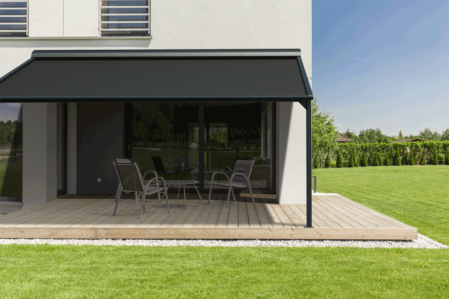 AVZ Solidare Pergola RAL 7016 AVZ Solidare Pergola RAL 7016