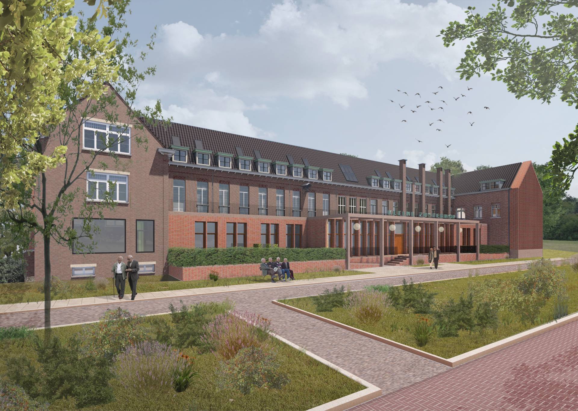 Renovatie monument St. Jozefpaviljoen, Gouda Renovatie monument St. Jozefpaviljoen, Gouda