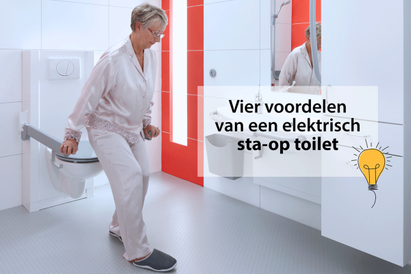 Bano Benelux elektrisch sta-op toilet