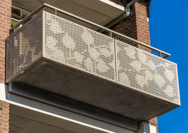 Prefab balkon van Balkonfabriek, Nijmegen, Hofjesbuurt