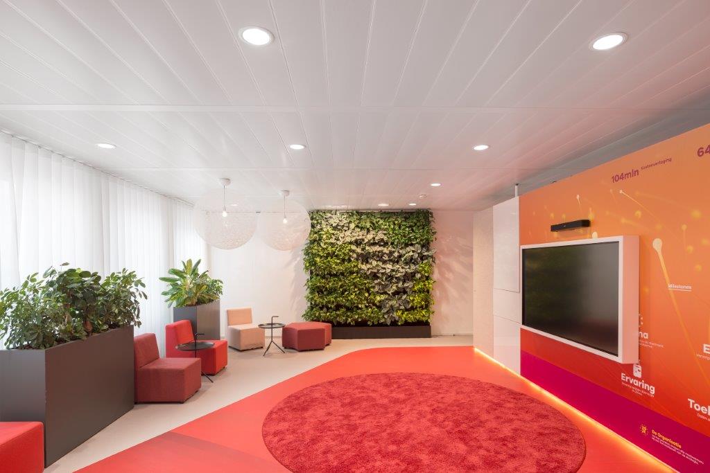 Hunter Douglas C3 PCM Klimaatplafond bij Flora Holland Hunter Douglas C3 PCM Klimaatplafond bij Flora Holland
