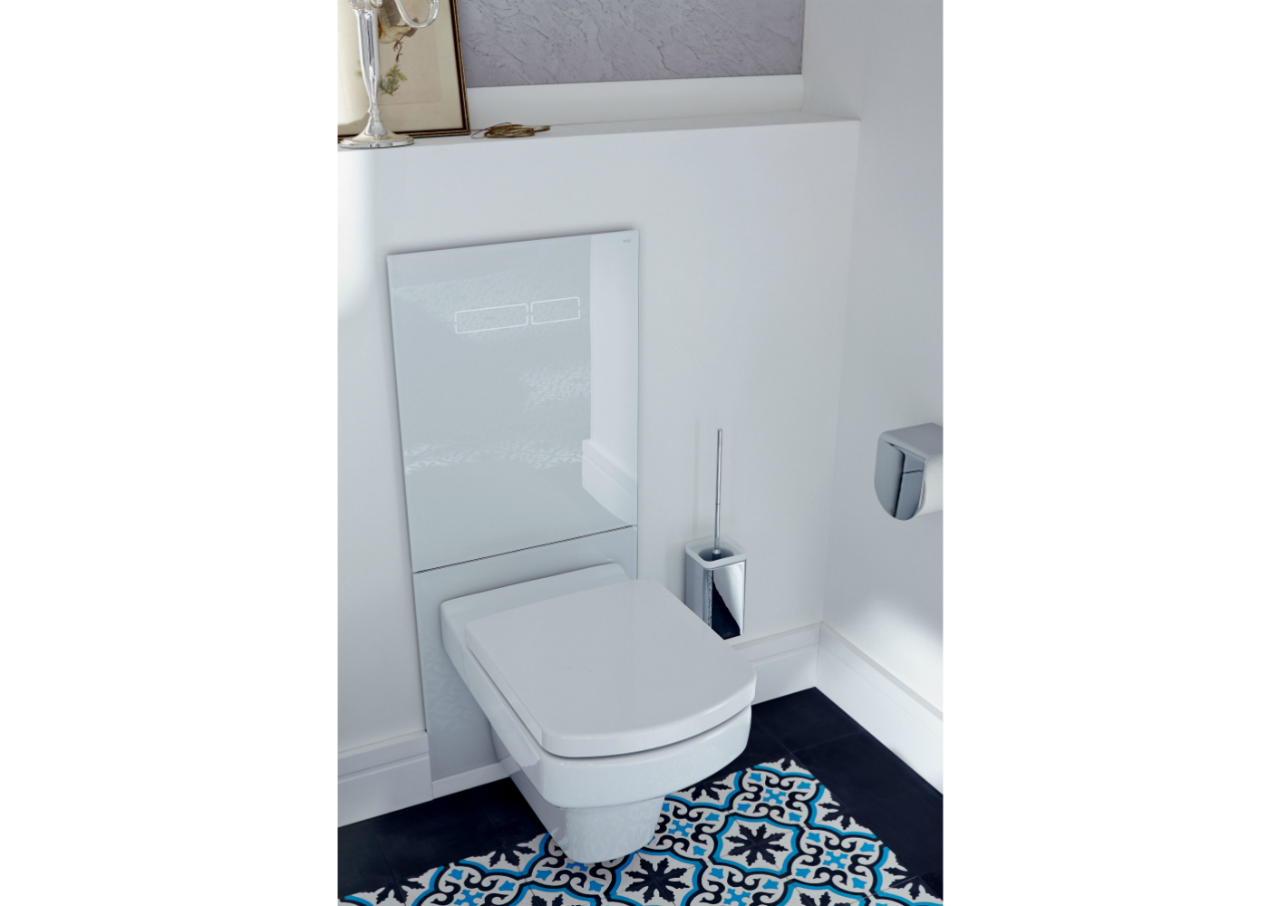 Aanraakvrije bediening van de TECElux wc-module Aanraakvrije bediening van de TECElux wc-module