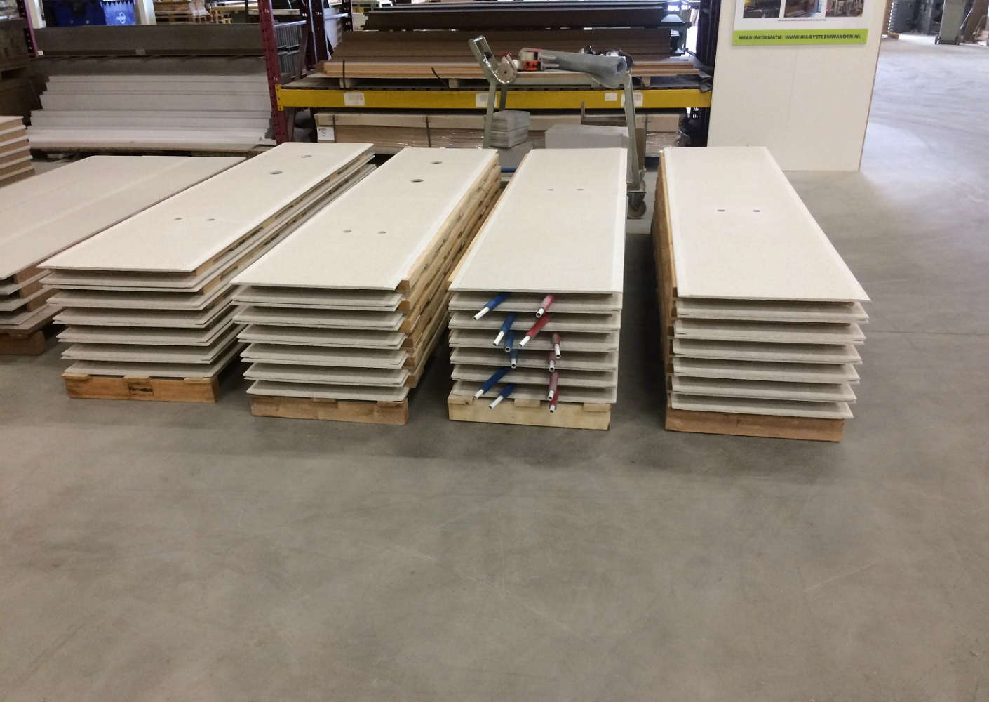 Prefab scheidingswanden voor de woningbouw