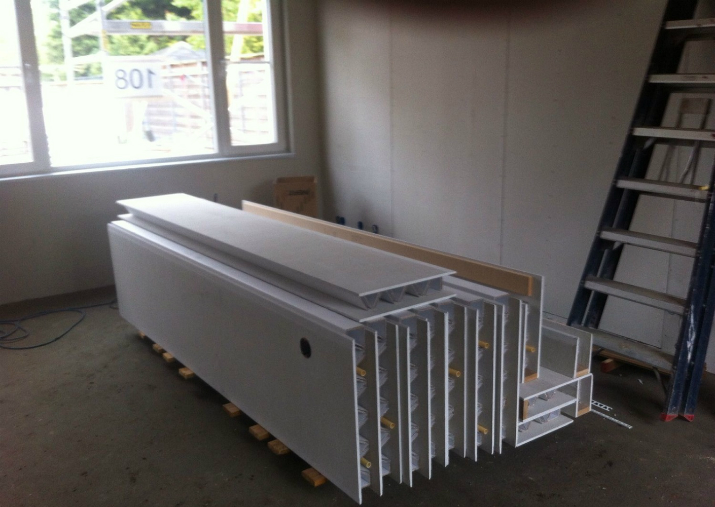 Prefab scheidingswanden voor de woningbouw