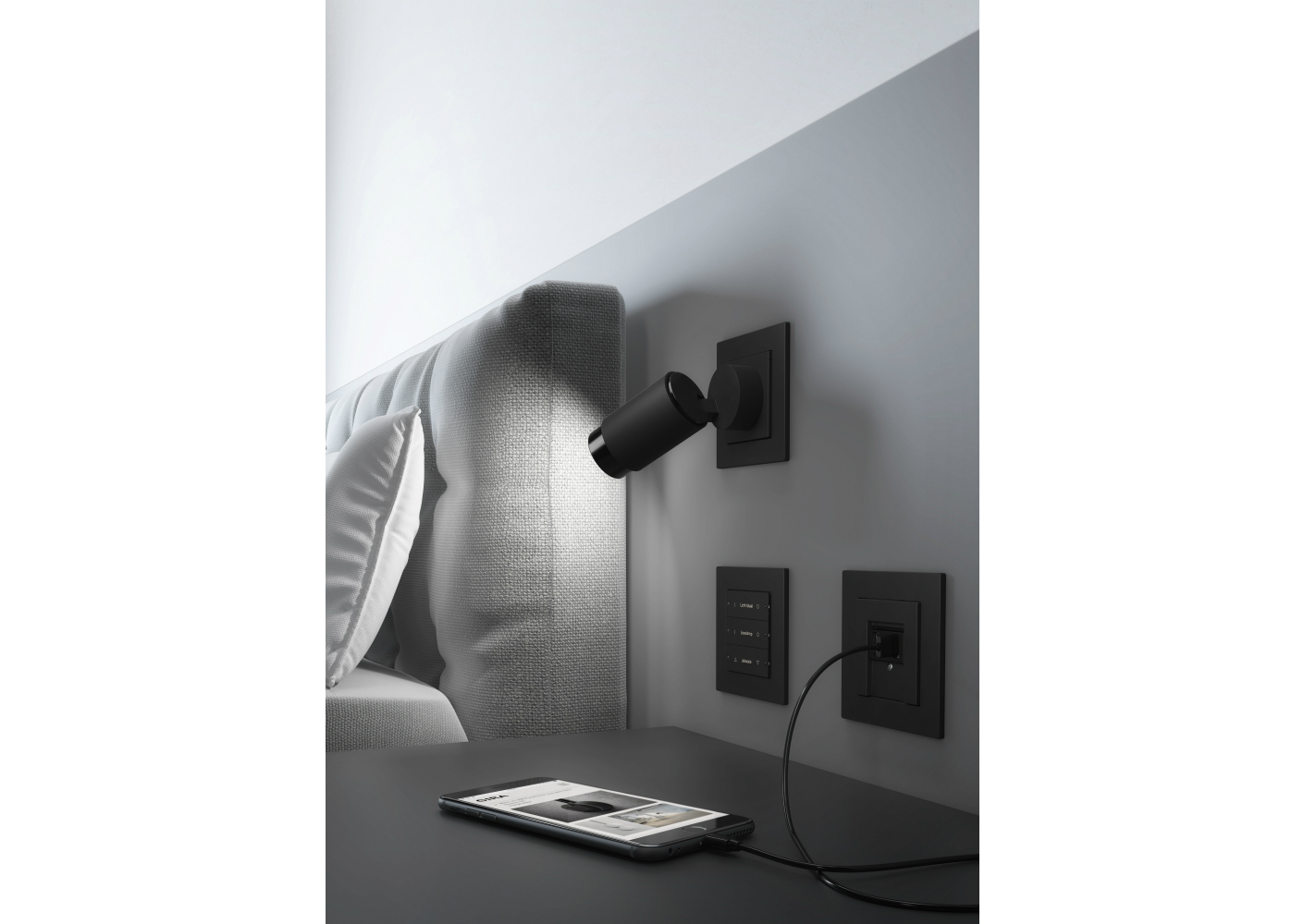 Telefoon en tablet snel opladen met de Gira USB-voeding Telefoon en tablet snel opladen met de Gira USB-voeding