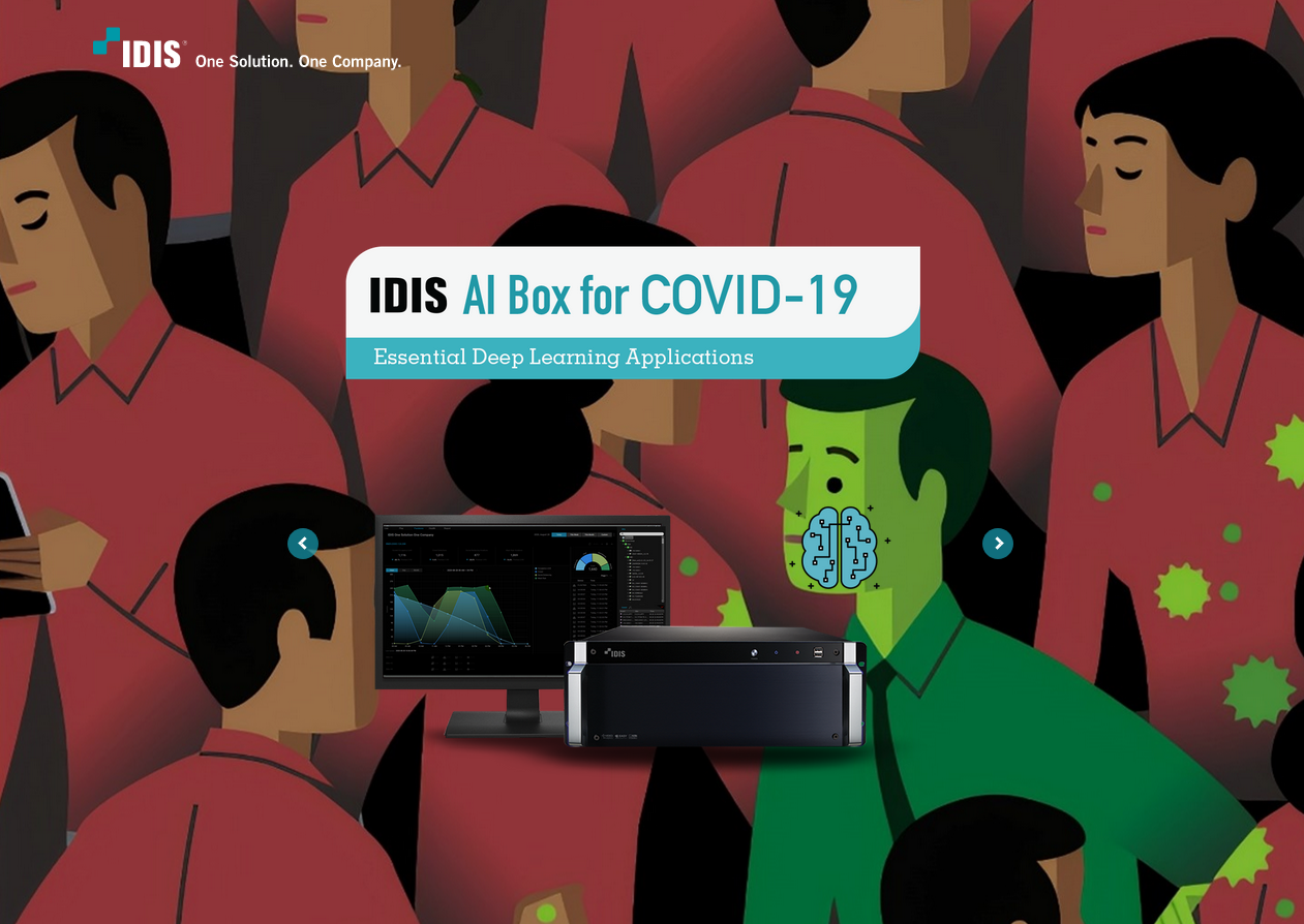 IDIS AI-box als COVID-19 oplossing IDIS AI-box als COVID-19 oplossing