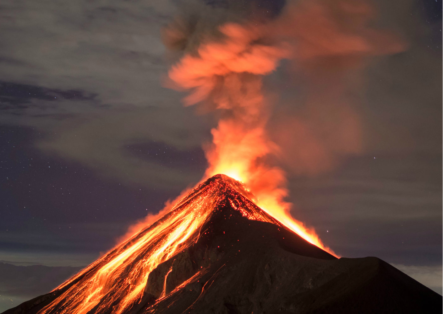 Mount Fuego, Guatemala Mount Fuego, Guatemala