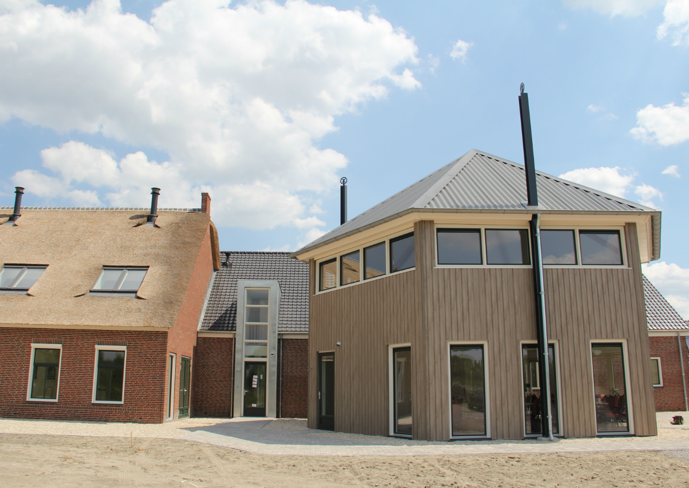 Gevel geeft TheeHUIS een gastvrije uitstraling 