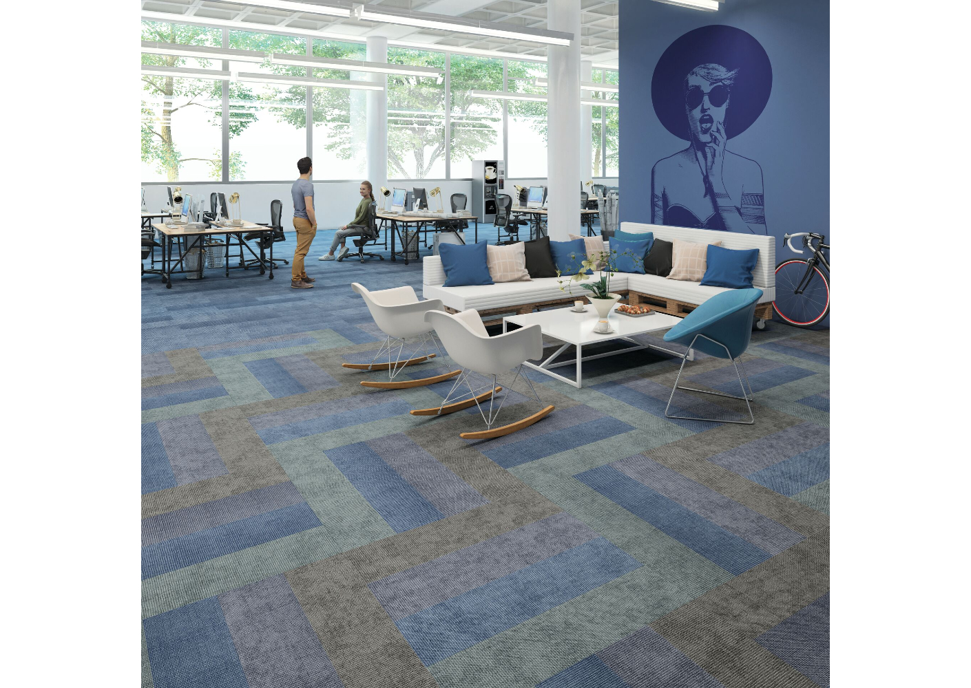 Flotex Planken van Forbo Flooring Flotex Planken van Forbo Flooring