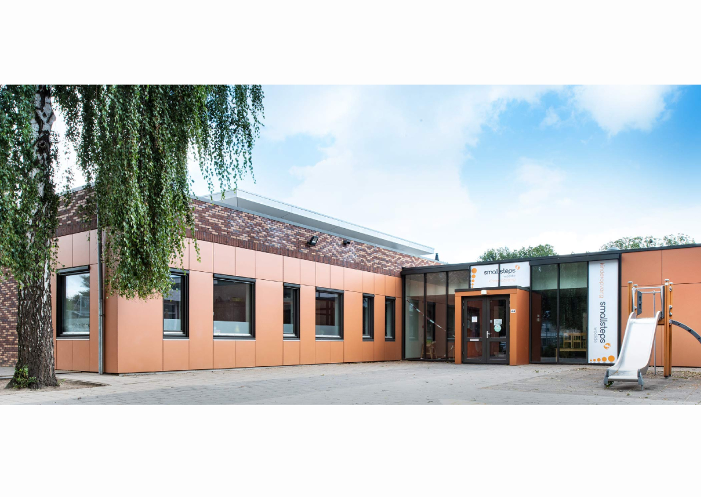 Cembrit: speelse gevelplaten met kleurrijke patronen