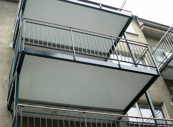 Corapan Balkon AL 85 lichtgewicht aluminium sandwichpaneel