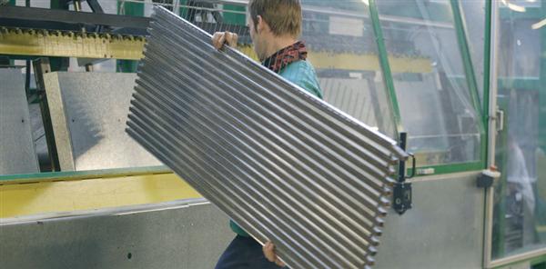 Entrada Eco, Geassembleerde matdelen worden machinaal op maat gemaakt