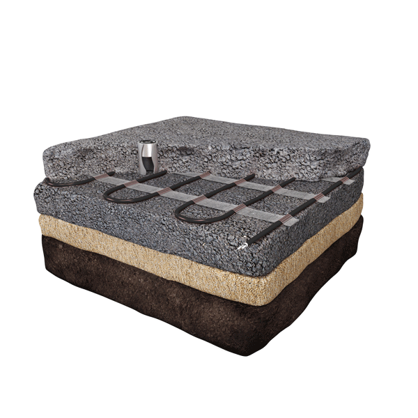 Magnum outdoor mat floor construction 2 wegdekverwarming