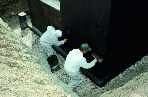 PCI betonreparatie en waterdichting Pecimor kelderwand