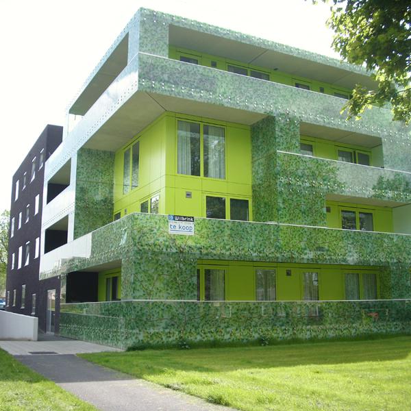 Appartementen te Beekbergen met als gevelbekleding Alucopal, een product van Plastica.