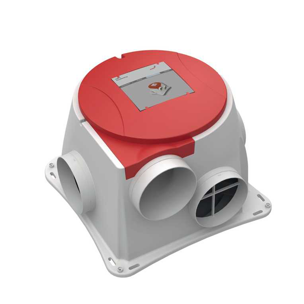 Stille en energiezuinige woonhuisventilator ComfoFan S van Zehnder