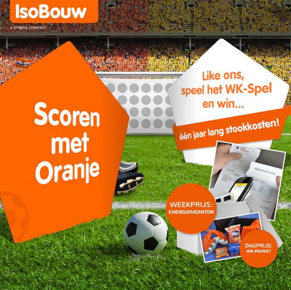 IsoBouw Scoren met Oranje